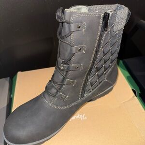 Jambu Black Quilted Winter Boots